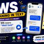 WS Meaning in Text