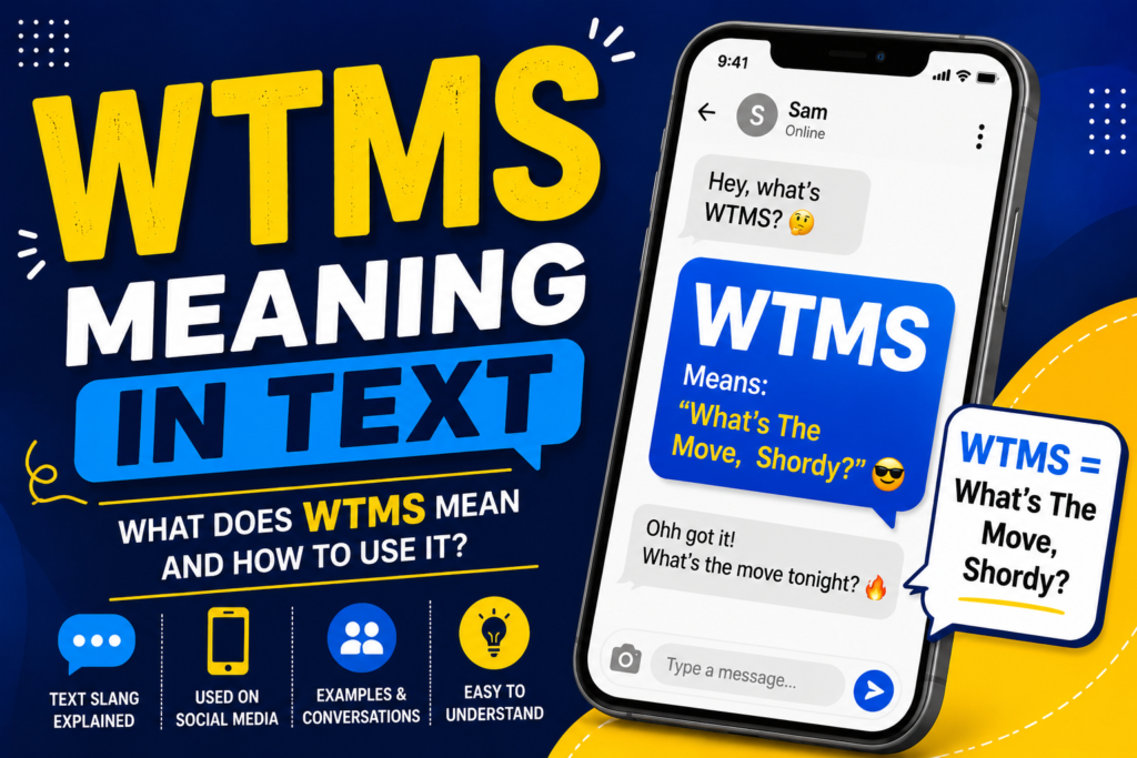 WTMS Meaning in Text