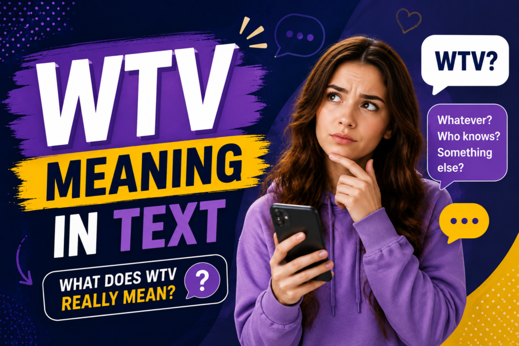 WTV Meaning in Text