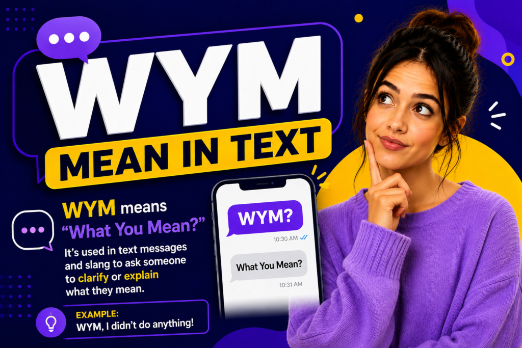 WYM Mean in Text