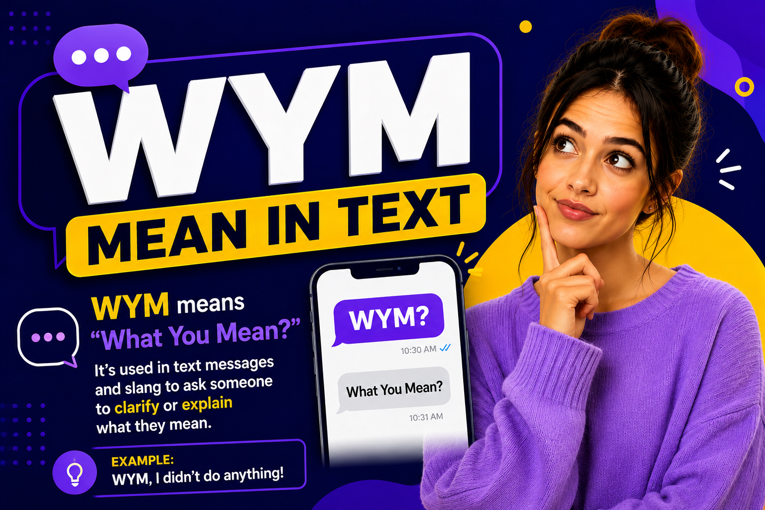 WYM Mean in Text