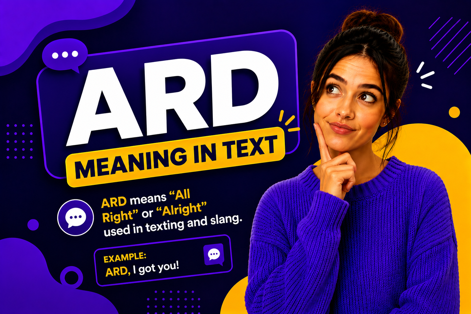 ard meaning in text