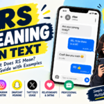 RS Meaning in Text