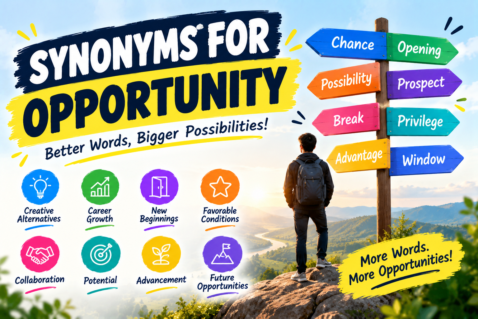 Synonyms for Opportunity
