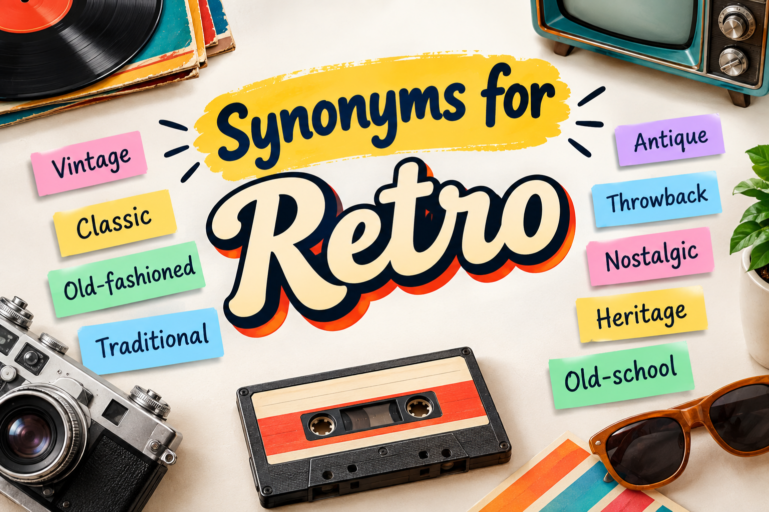 Synonyms for Retro