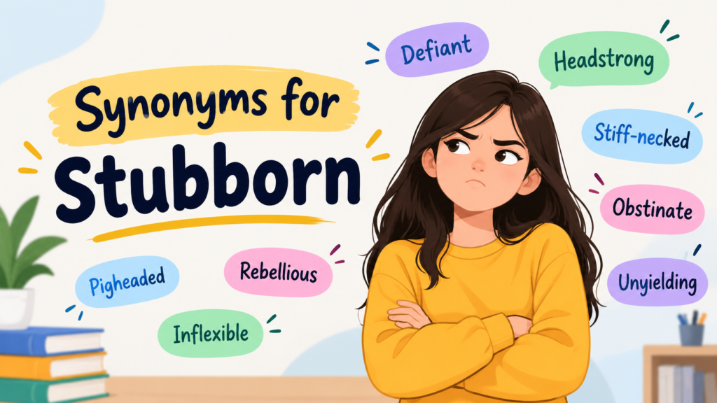 Synonyms for Stubborn