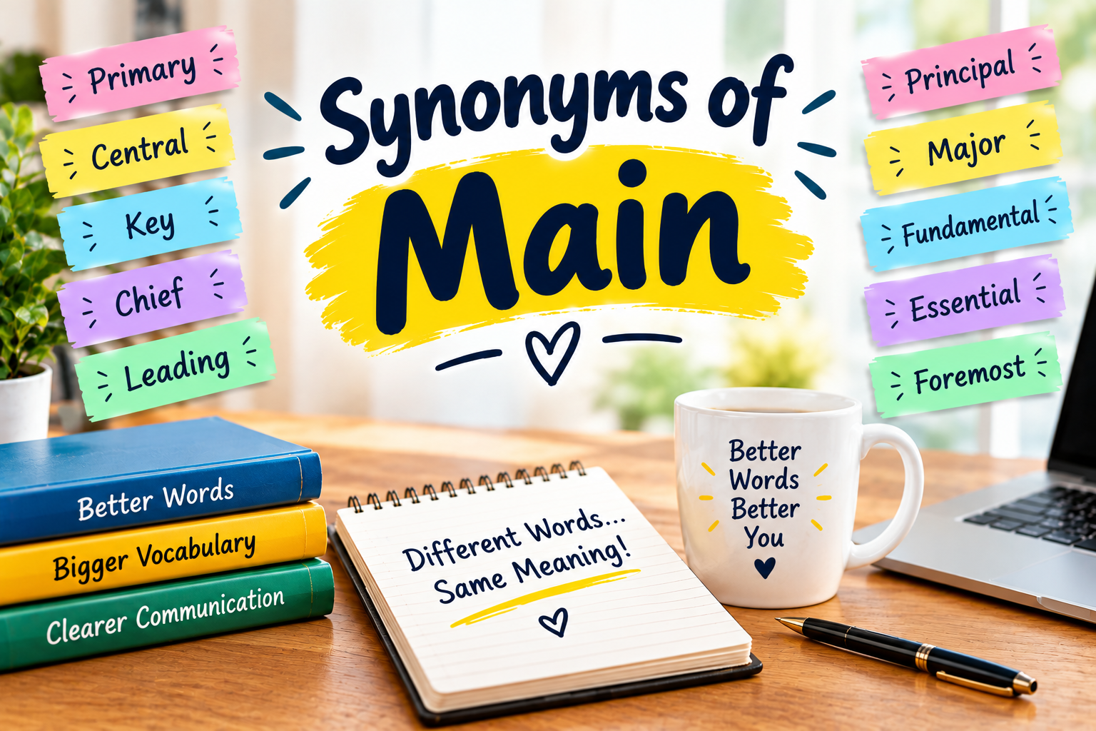 Synonyms of Main