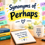Synonyms of Perhaps