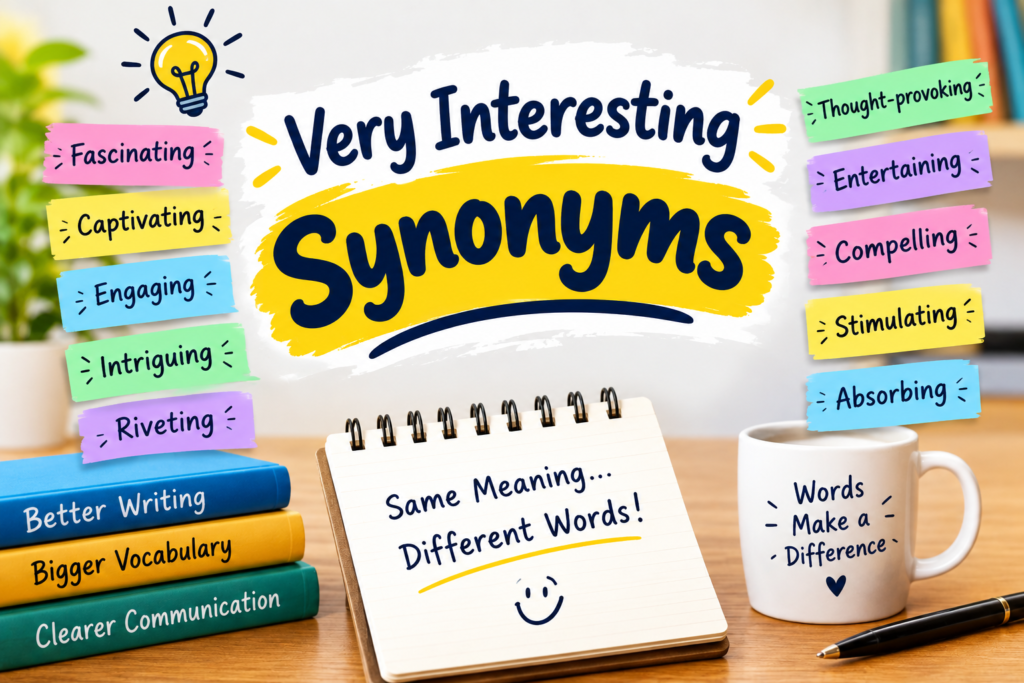 Very Interesting Synonyms