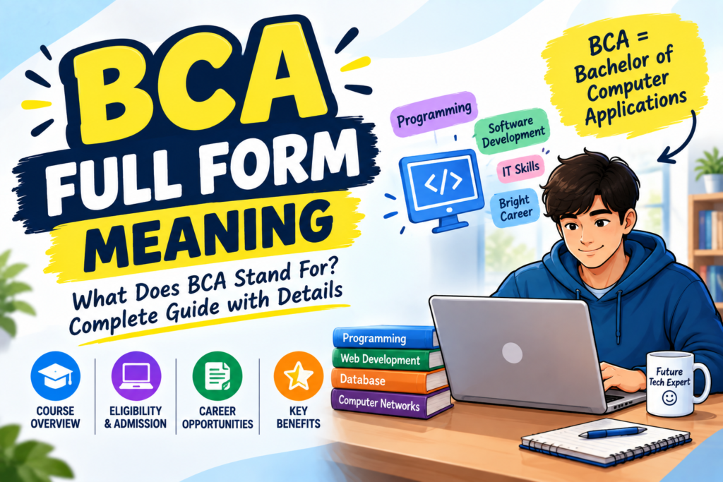 bca full form meaning