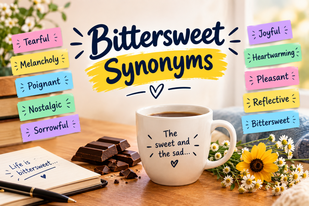 bittersweet Synonyms