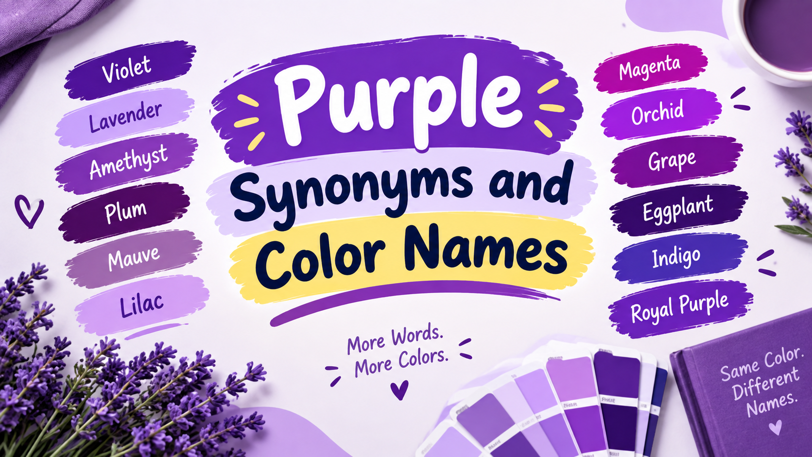 purple Synonyms and Color Names