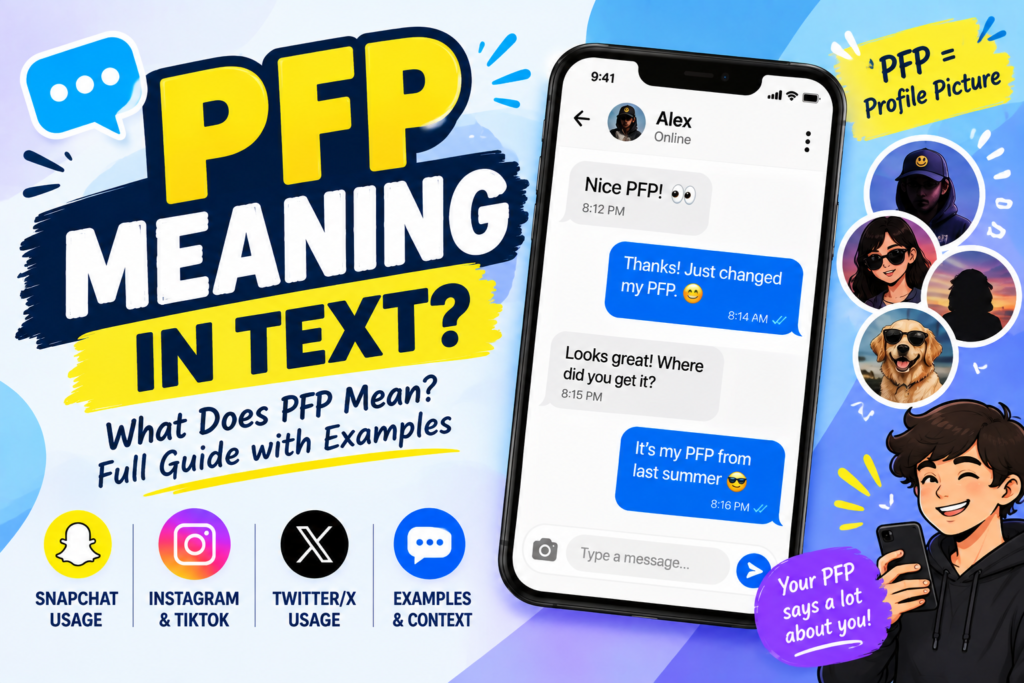 what does pfp meaning in text