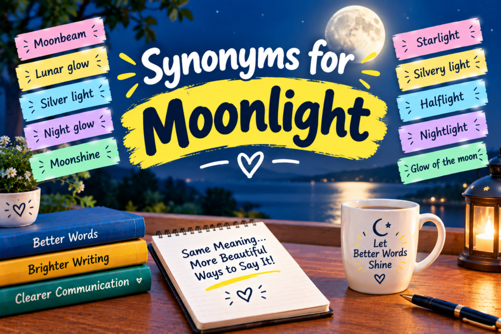 synonyms for Moonlight