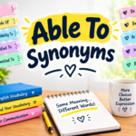 Able To Synonyms