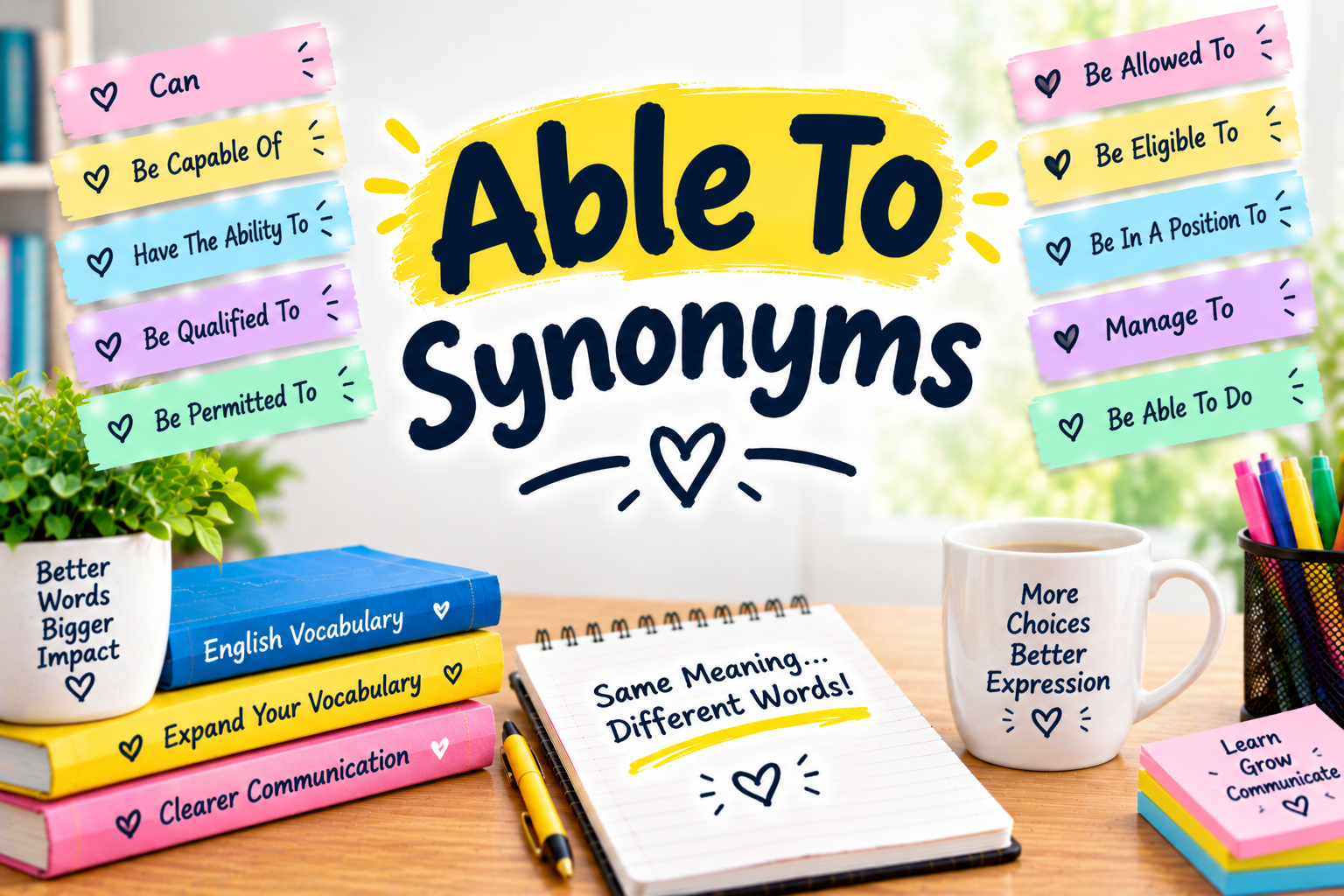 Able To Synonyms