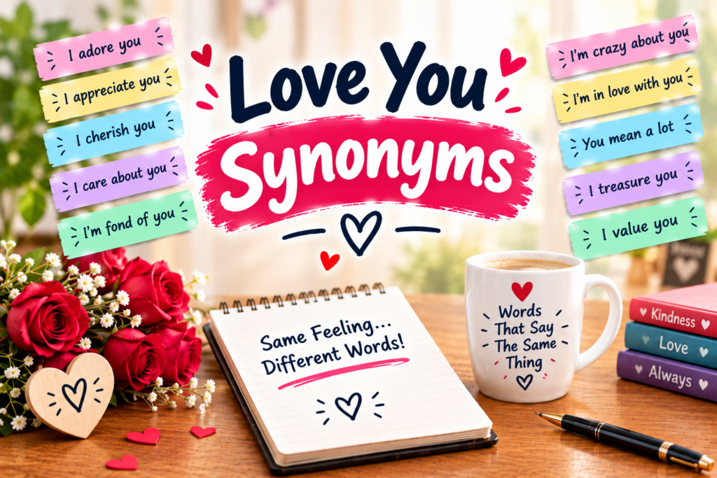 Love You Synonyms