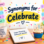 Synonyms for Celebrate