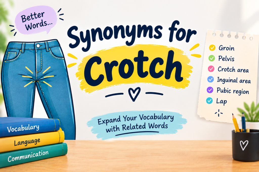 Synonyms for Crotch