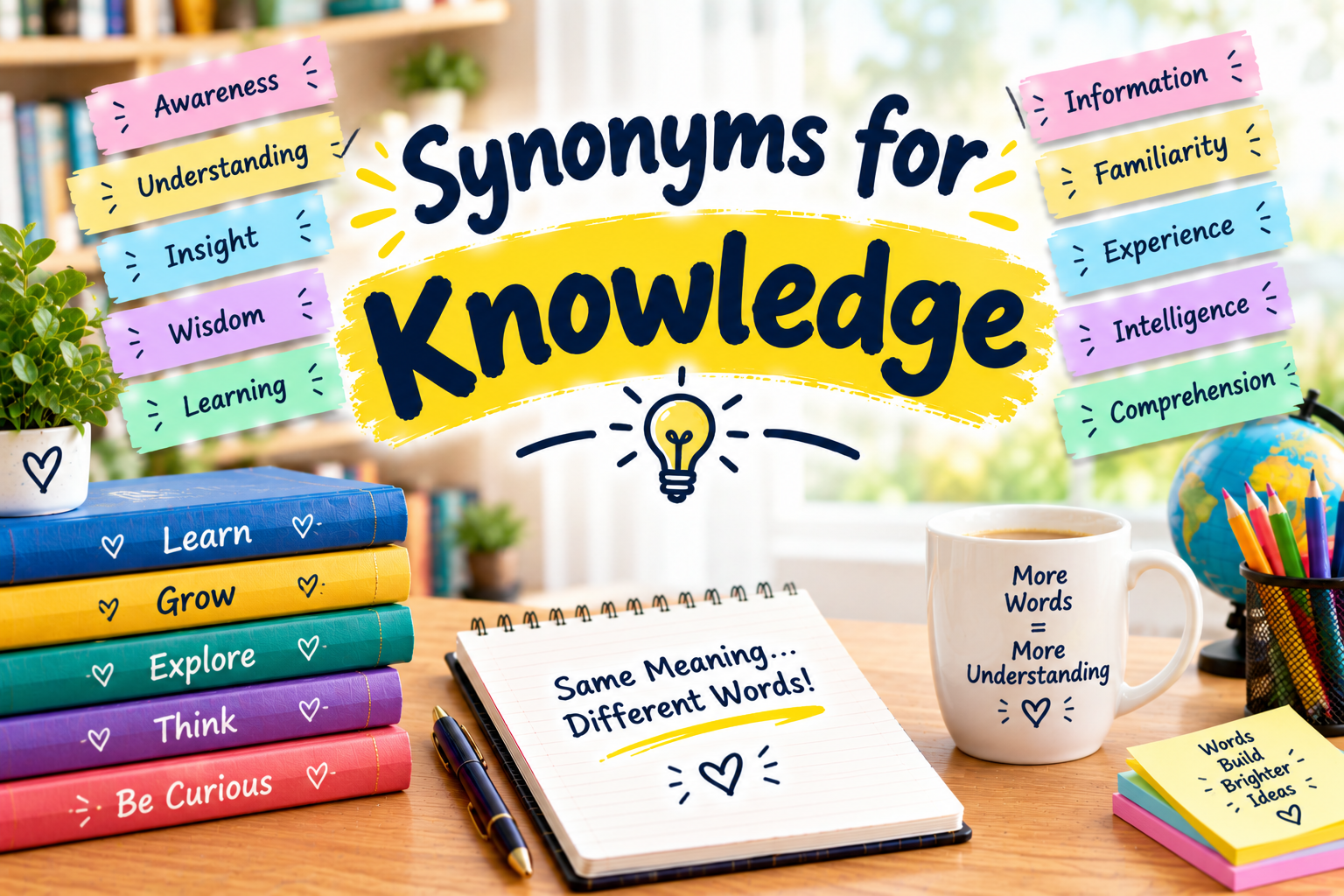 Synonyms for Knowledge