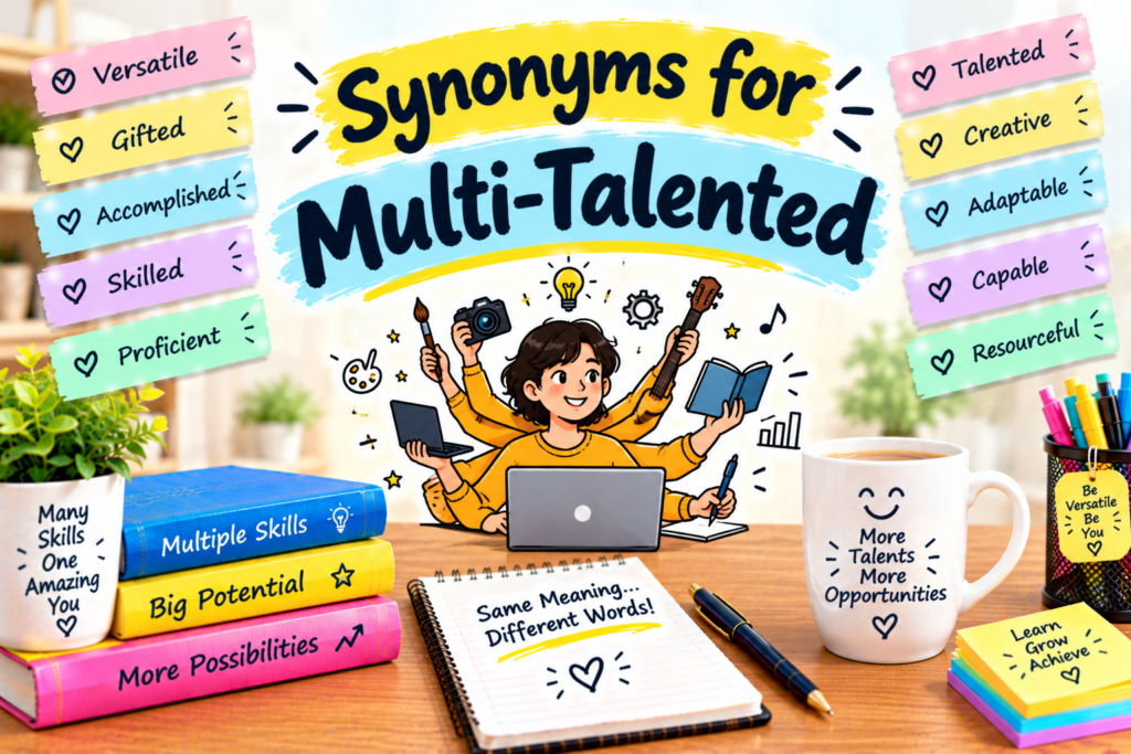 Synonyms for Multi-Talented