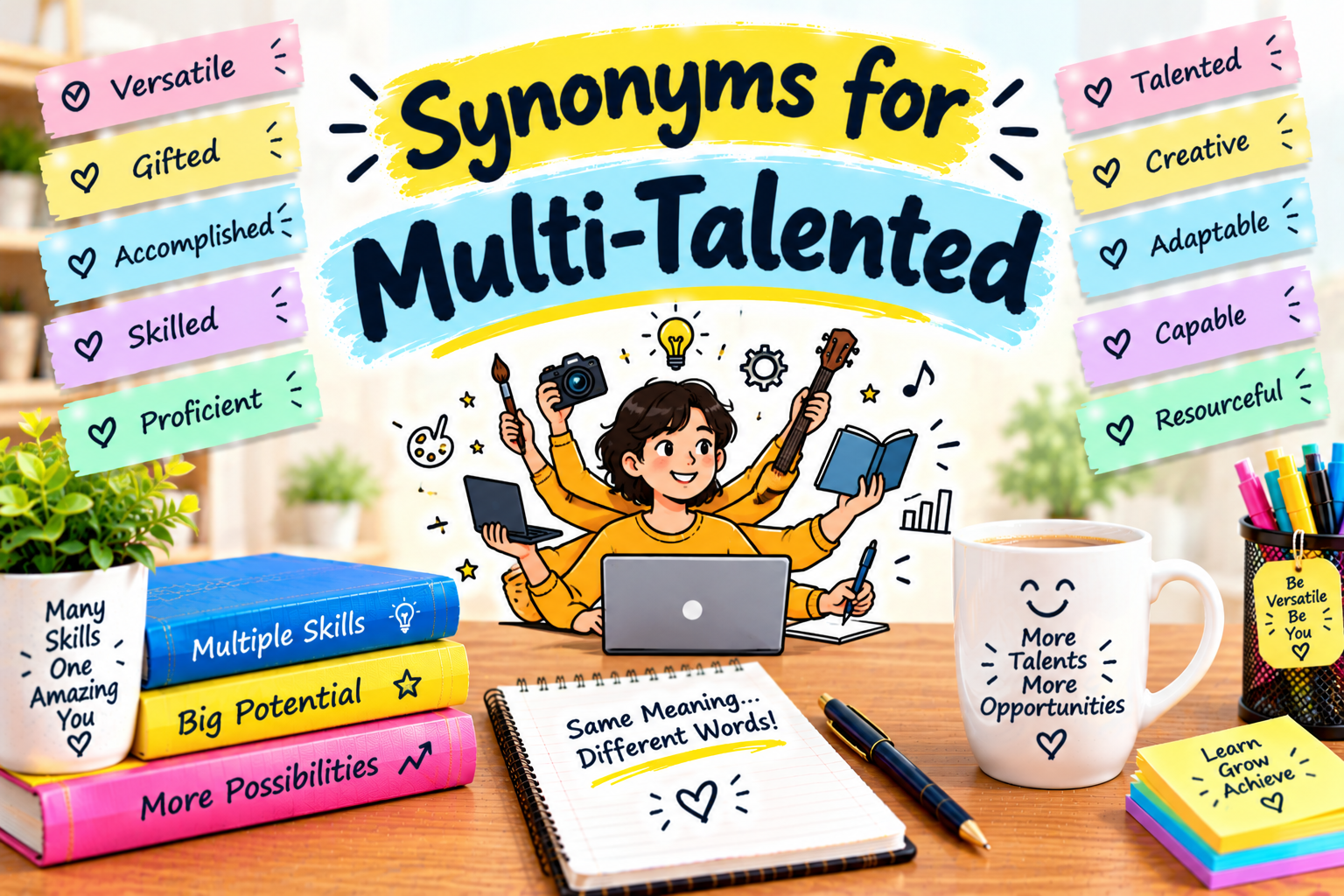Synonyms for Multi-Talented