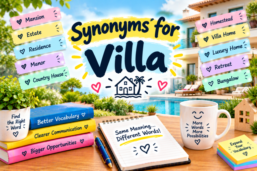 Synonyms for Villa