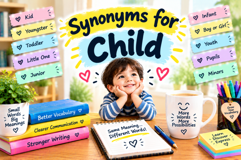 synonyms for child